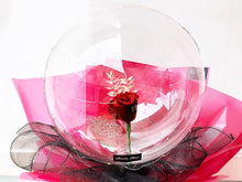 Load image into Gallery viewer, Preserved Flowers Ballon To You (1 Rose Red Design)