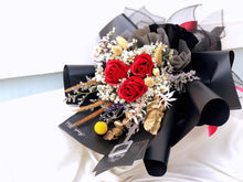 Load image into Gallery viewer, Everlasting Soap Flower Bouquet To You- 3 Roses (Red Roses Design)