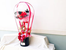 Load image into Gallery viewer, Hot Air Ballon You (Everlasting Soap Flowers Red Pink Design)