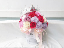 Load image into Gallery viewer, Everlasting Soap Flower Box To You- 33 Roses Mix Carnation