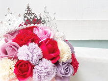 Load image into Gallery viewer, Everlasting Soap Flower Box To You- 33 Roses Mix Carnation