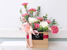 Load image into Gallery viewer, Flower Box To You (Pink Carnation Flower Design)