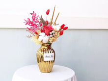 Load image into Gallery viewer, Preserved Flowers Vase To You (1 Rose Design Red)