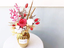 Load image into Gallery viewer, Preserved Flowers Vase To You (1 Rose Design Red)