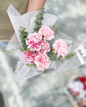 Load image into Gallery viewer, Carnation Bouquet To You (Pastel Pink Design - 6 Stalks Carnations )