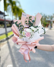Load image into Gallery viewer, Prestige Wrap Bouquet To You ( LadyPink Carnation Design)