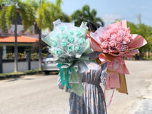 Load image into Gallery viewer, Everlasting Soap Flower Bouquet To You -12 Roses (Tiffany)