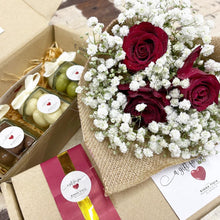 Load image into Gallery viewer, Signature Bouquet To You (Roses Red Baby Breath Design)
