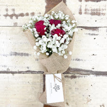 Load image into Gallery viewer, Signature Bouquet To You (Roses Red Baby Breath Design)