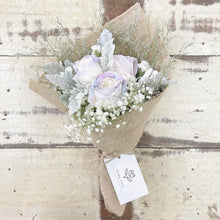 Load image into Gallery viewer, Premium Signature Bouquet To You (Sweet Aurora Roses Silver Leaf Design)