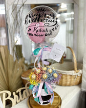 Load image into Gallery viewer, Hot Air Ballon To You ( Rainbow Baby Breath & Feraro Rocher Design)