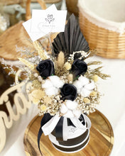 Load image into Gallery viewer, Hot Air Ballon You (Everlasting Soap Flowers Black Gold Design)