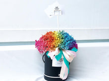 Load image into Gallery viewer, Flower Box To You (Rainbow Baby Breath Design)