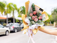 Load image into Gallery viewer, Prestige Bouquet To You (Cappuccino Eucalyptus Design Kraft Wrap Design)