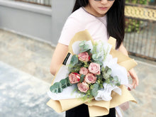 Load image into Gallery viewer, Prestige Bouquet To You (Cappuccino Eucalyptus Design Kraft Wrap Design)