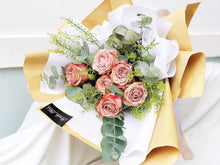 Load image into Gallery viewer, Prestige Bouquet To You (Cappuccino Eucalyptus Design Kraft Wrap Design)