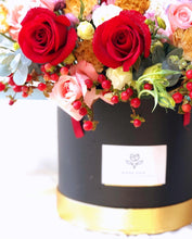 Load image into Gallery viewer, Hot Air Ballon To You (Warm Red Gold Flower Design)