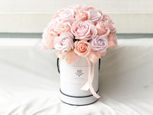 Load image into Gallery viewer, Everlasting Soap Flower Box To You - 33 Roses (Carol Pink Pastel Design)