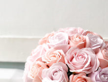 Load image into Gallery viewer, Everlasting Soap Flower Box To You - 33 Roses (Carol Pink Pastel Design)