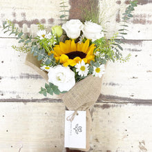 Load image into Gallery viewer, Premium Signature Bouquet To You (Sunflower Hana White Design)