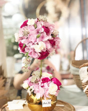 Load image into Gallery viewer, Topiary To You (Roses, Hydrangea,Eryngium, Spray Roses, Astranti)