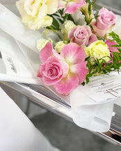 Load image into Gallery viewer, Premium Prestige Bouquet To You (Matt Pink Roses, Eustoma, Spray Roses Design)( Standard Size)