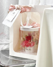 Load image into Gallery viewer, Preserved Flower Box To You Roses (1 Red Roses & Hydrangea Design)