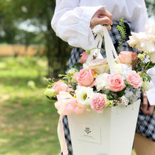 Load image into Gallery viewer, Flower Box To You (Pastel Quicksand Pink Flower Design)