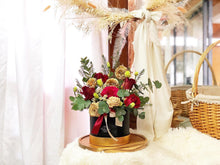 Load image into Gallery viewer, Hot Air Ballon To You (Warm Red Gold Flower Design-Medium Size)