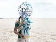 Load image into Gallery viewer, Hot Air Ballon To You (Confetti Blue Theme Design-Large)