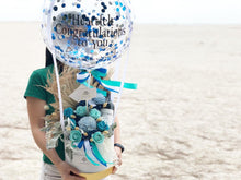 Load image into Gallery viewer, Hot Air Ballon To You (Confetti Blue Theme Design-Large)