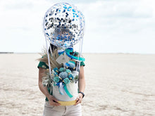 Load image into Gallery viewer, Hot Air Ballon To You (Confetti Blue Theme Design-Large)