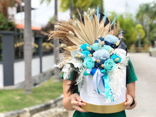 Load image into Gallery viewer, Hot Air Ballon To You (Confetti Blue Theme Design-Large)