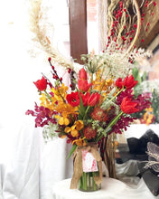 Load image into Gallery viewer, Flower Jar To You (Tulip, Orchids, Anmi Majus, Leucoscapermum)