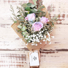 Load image into Gallery viewer, Premium Signature Bouquet To You (Cinderella Roses Eucalyptus Design)