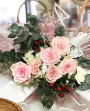 Load image into Gallery viewer, Prestige Bouquet To You (Pink Kenya 2 Tone Roses Style Wrap Design )