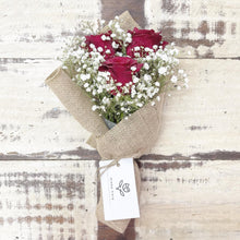 Load image into Gallery viewer, Signature Bouquet To You (Roses Red Baby Breath Design)