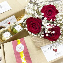 Load image into Gallery viewer, Signature Bouquet To You (Roses Red Baby Breath Design)