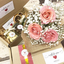 Load image into Gallery viewer, Premium Signature Bouquet To You (Kenya Coral Roses Baby Breath Design)