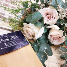 Load image into Gallery viewer, Premium Signature Bouquet To You (Quicksand Roses Eucalyptus Design)