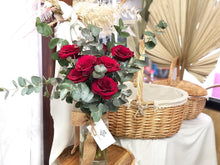 Load image into Gallery viewer, Flower Jar To You (Red Roses Eucalyptus Jar Design)