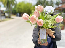 Load image into Gallery viewer, Flower Jar To You (Tulip Apricot Jar Design)