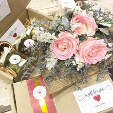 Load image into Gallery viewer, Signature Bouquet To You (Roses Pink Silver Leaf Design)