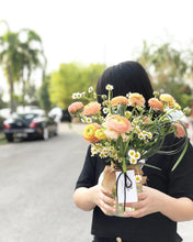 Load image into Gallery viewer, Flower Jar To You (Ranunculus Chamomile Jar Design)