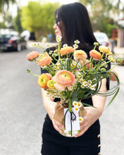 Load image into Gallery viewer, Flower Jar To You (Ranunculus Chamomile Jar Design)