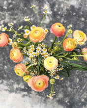 Load image into Gallery viewer, Flower Jar To You (Ranunculus Chamomile Jar Design)