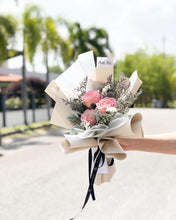 Load image into Gallery viewer, Prestige Bouquet To You (Baby Pink Roses Silver Leaf Design)