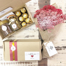 Load image into Gallery viewer, Signature Bouquet To You (Baby Breath Pink Red Tone Design)