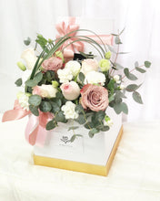 Load image into Gallery viewer, Flower Box With Gift ( Ranunculus Design)
