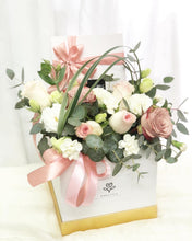 Load image into Gallery viewer, Flower Box With Gift ( Ranunculus Design)